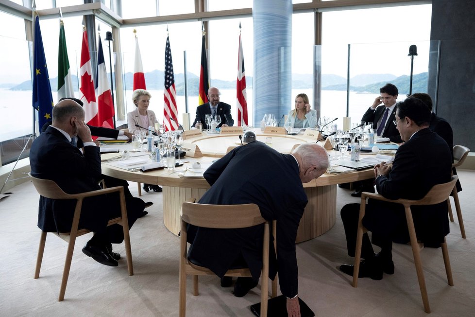 Summit G7: Společné jednání lídrů. (19. 5. 2023)