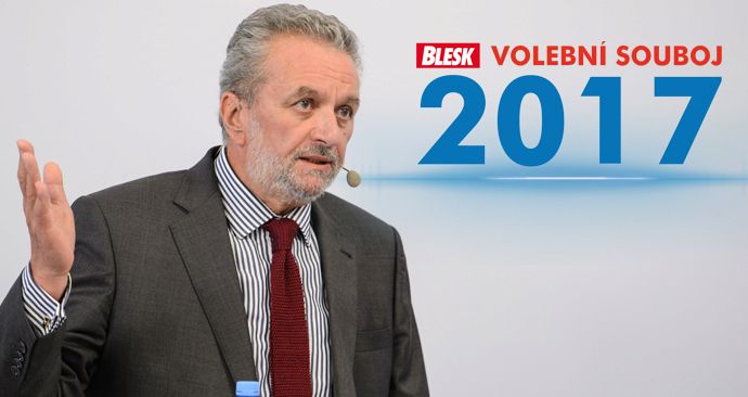 Ivan Gabal v debatě Blesk Volební souboj 2017 na téma Do zbraně!