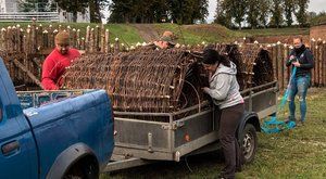 Košíkářská škola pletení: Gabion, na zahradu i do války