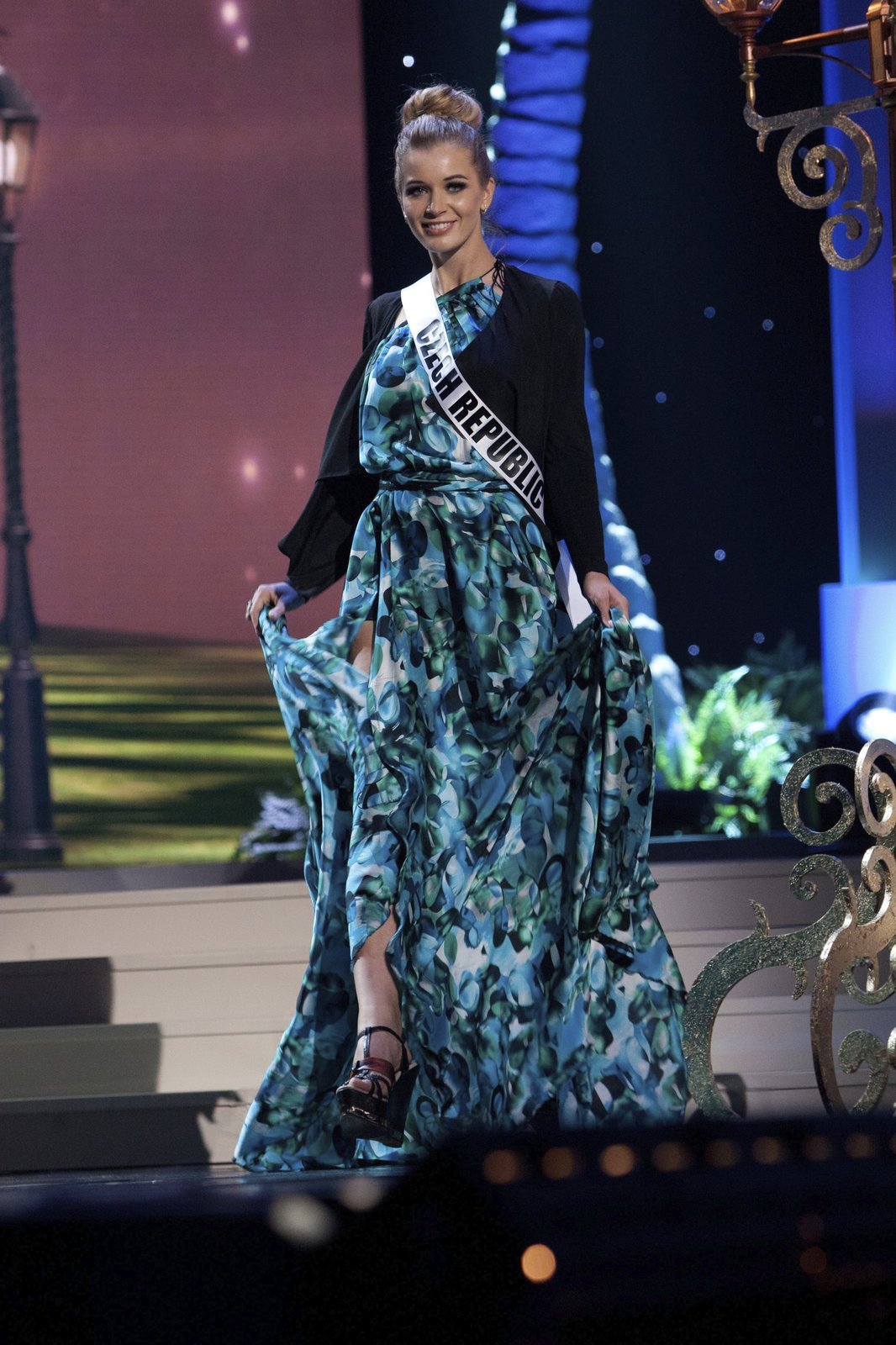 Česká Miss Gabriela Franková na Miss Universe