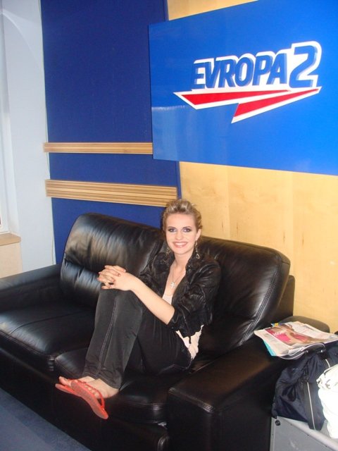 Gábina Gunčíková byla hostem Ranní show Evropy 2.