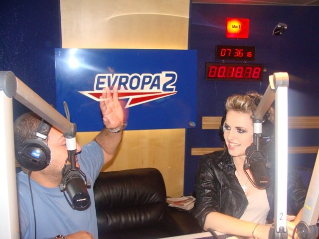 Gábina Gunčíková byla hostem Ranní show Evropy 2.