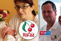 Úspěšná spolupráce levice s pravicí: Porod poslankyně KSČM řídil gynekolog z TOP 09!