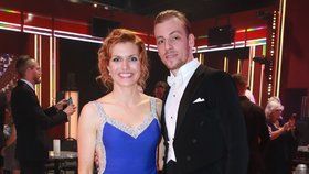 Gabriela Koukalová a Martin Prágr ve StarDance