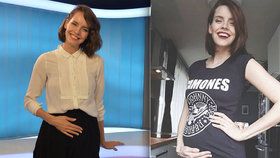 Moderátorka Gábina Lašková: 10 týdnů do porodu! Kdy zmizí z obrazovek?