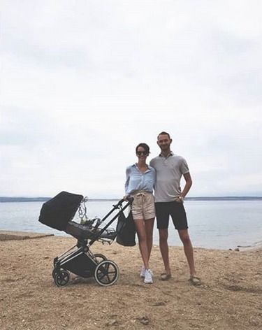 Gabriela Lašková s manželem a synem na dovolené v Chorvatsku