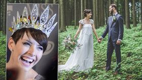 Gabriela a Filip se vzali v červnu 2016, svatba se uskutečnila v malebné přírodě na Vysočině, odkud nevěsta pochází.