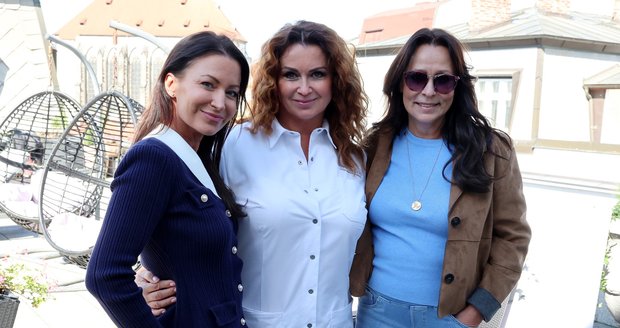 Gabriela Partyšová, Petra Řehořková a Heidi Janků