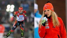 Česká biatlonistka a atraktivní mladá slečna Gabriela Soukalová zaujala na šampionátu diváky jak sportovními výkony, tak i zpěvem!