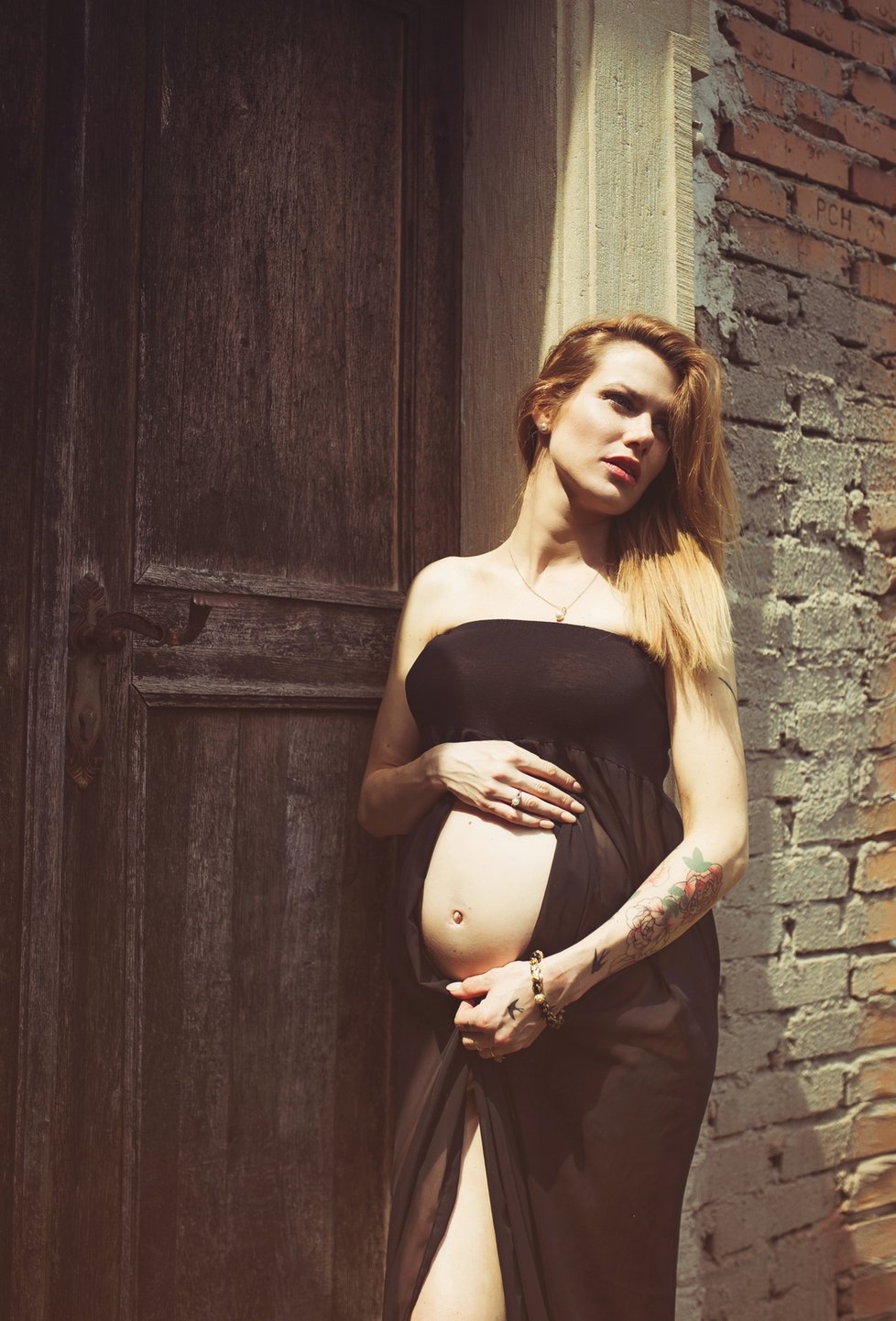 Gabriela Soukalová měsíc před porodem