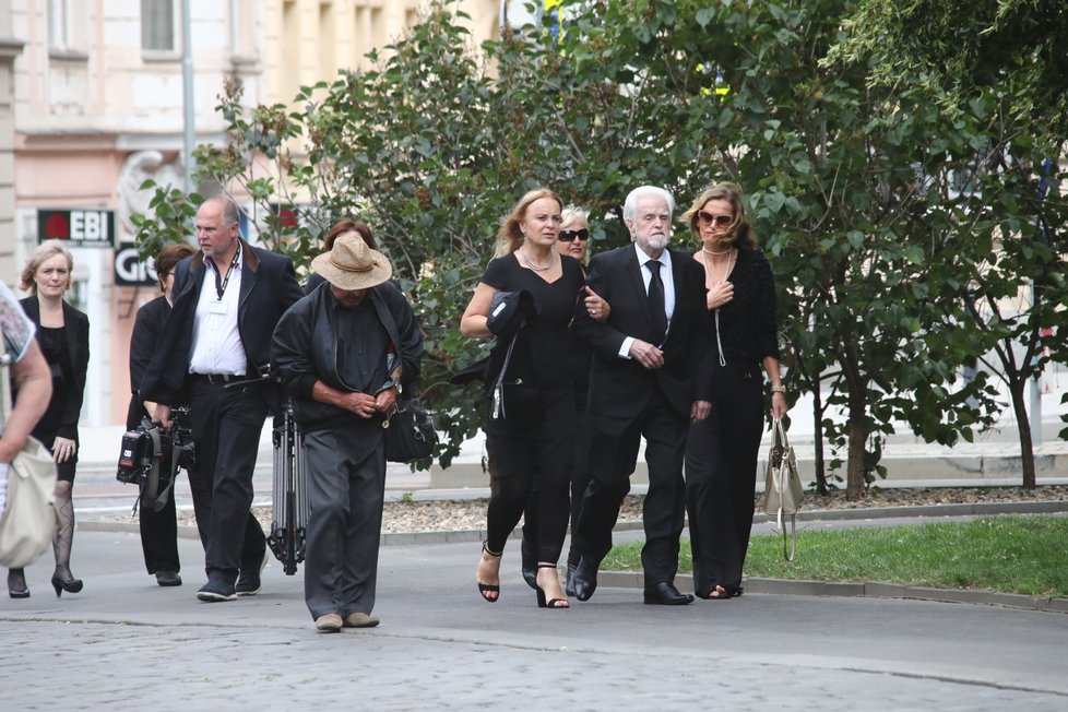 Poslední rozloučení s herečkou Gabrielou Vránovou