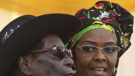 Robert a Grace Mugabe