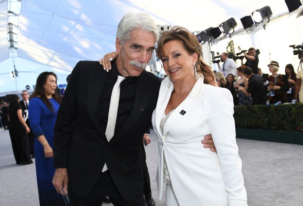 Gabrielle Carteris a Sam Elliot