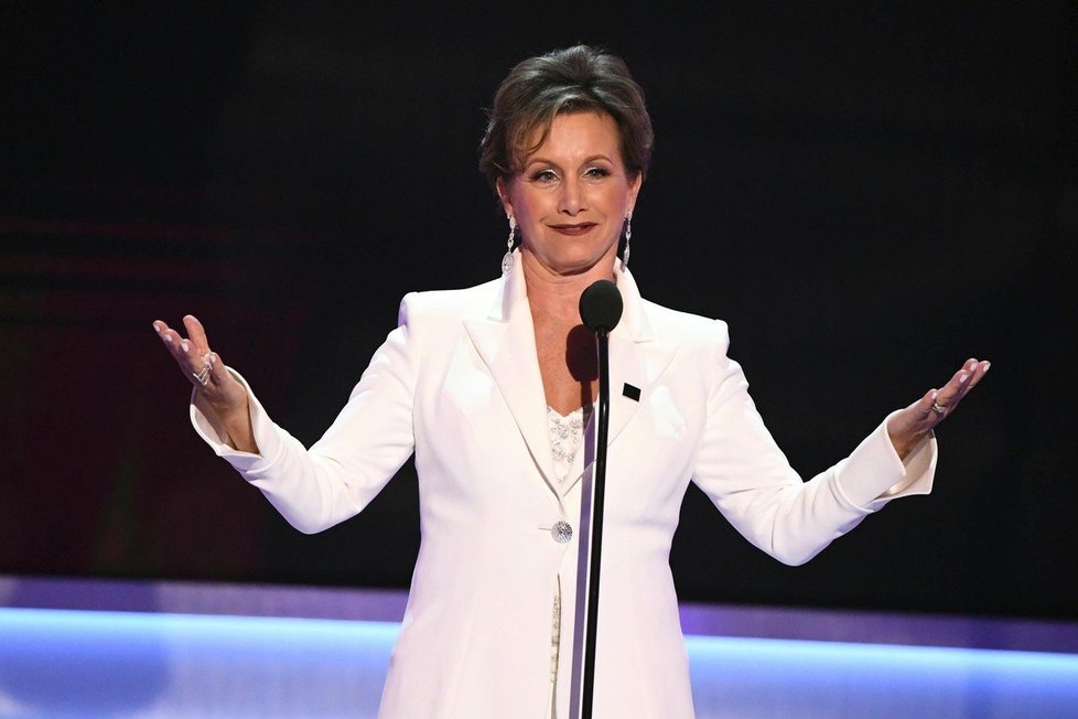 Gabrielle Carteris na předávání cen