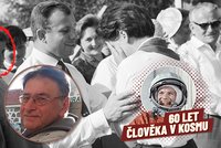 Gagarin se mi na pionýráku podepsal. Čtenář Blesku se poznal na fotce vítání kosmonauta