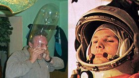 Chcete se stát Gagarinem snadno a rychle? Pro kutily máme silvestrovský fotonávod, jak na to krok za krokem