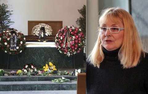 Pohřeb herečky Gajerové (†88): Loučila se jen dcera s dětmi, kolegové nepřišli