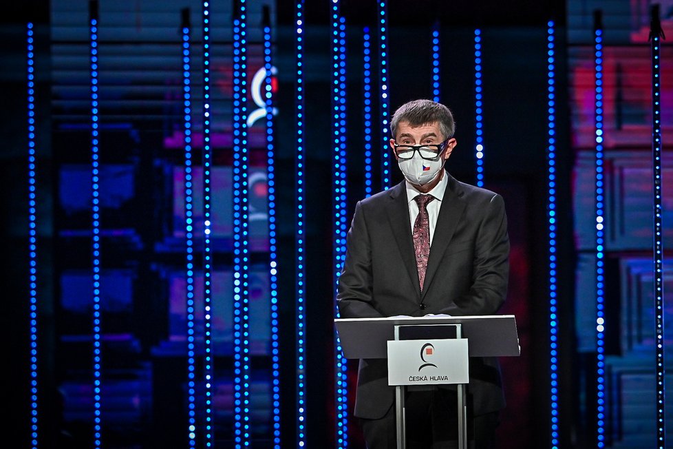 Galavečer Česká hlava: Premiér Babiš (29. 11. 2020)