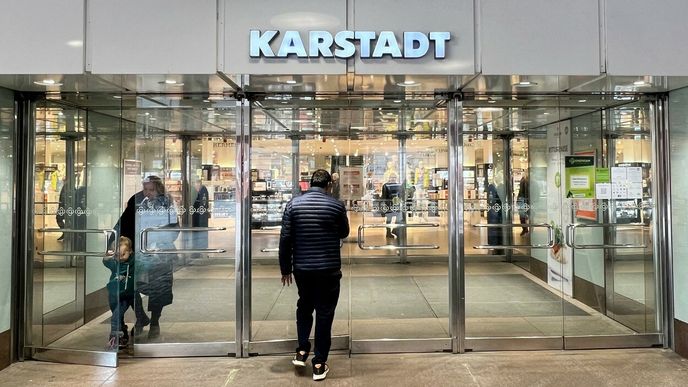 Jeden z obchodů německé sítě Galeria Karstadt Kaufhof