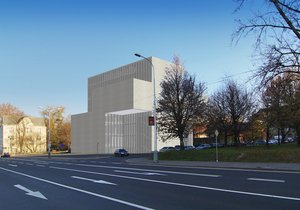 Ostrava se dočká další moderní budovy. Přístavba Galerie výtvarného umění od architekta Josefa Pleskota se bude jmenovat „Bílý stín“