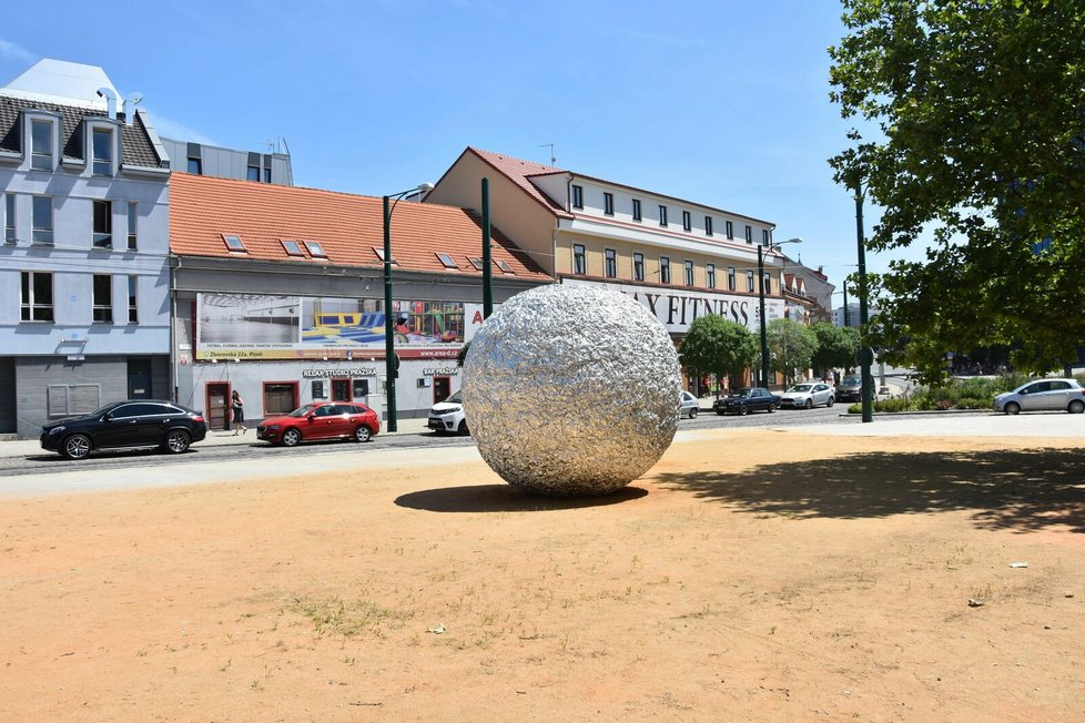 Kulička v Plzni U Zvonu, na tomto místě by měla vyrůst nová budova Západočeské galerie.