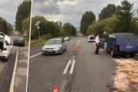 Instruktor autoškoly učil opilý: S žačkou se připletl do nehody 3 aut