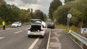 Instruktor autoškoly po dopravní nehodě nadýchal 0,8 promile.