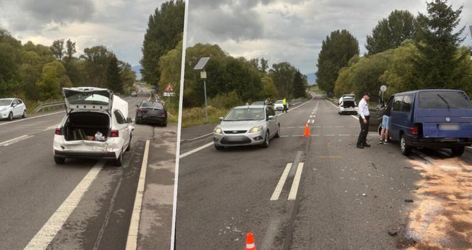 Instruktor autoškoly po dopravní nehodě nadýchal 0,8 promile.