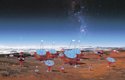 Takhle bude vypadat jižní část observatoře CTA, která by v poušti Atacama měla vyrůst už za pár let