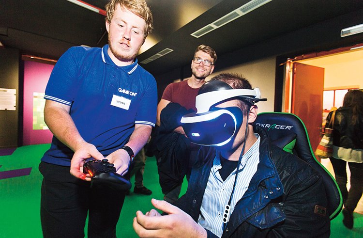 Technologickým vrcholem výstavy je virtuální realita