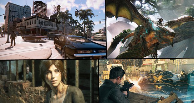 Gamescom 2015 odhalil řadu peckových videoher.