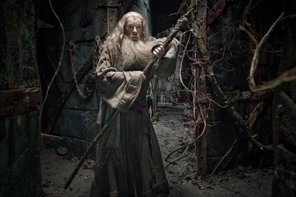 Gandalf v podání Iana McKellena. Předobrazem moudrého čaroděje měl být podle polského historika mytický Krakonoš.