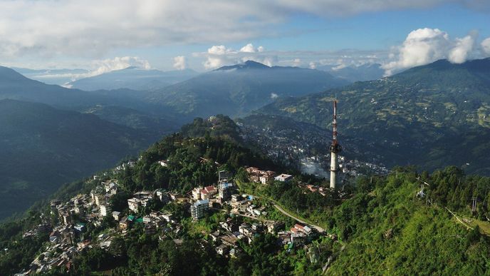 Gángtók je hlavní město indického států Sikkim