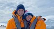 Caroline Garciová vyrazila s partnerem na Antarktidu