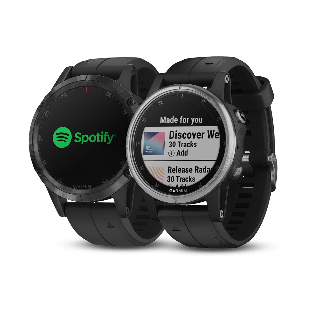 Hodinky Garmin a Spotify