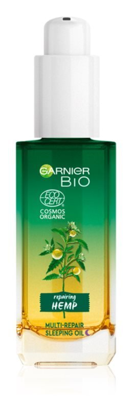Garnier Bio Repairing Hemp noční regenerační sérum s konopným olejem, notino.cz, 231,-