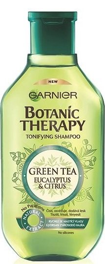 Garnier Botanic Therapy Green Tea, 79 Kč (250 ml), koupíte v síti drogérií