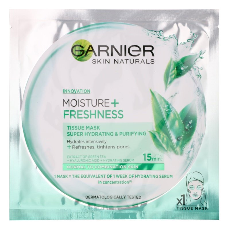 Super hydratační čisticí textilní maska Skin Naturals Moisture+Freshness, Garnier, 49 Kč