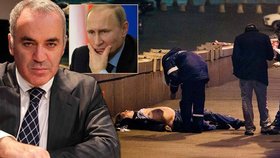 Garry Kasparov se tvrdě pustil do Putina kvůli vraždě Němcova