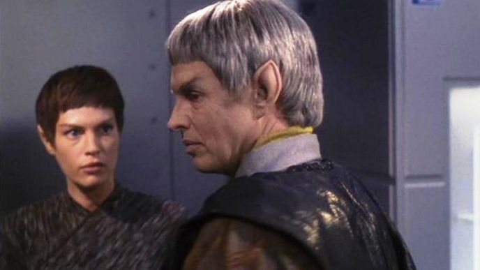 Gary Graham jako velvyslanec Soval ve Star Treku
