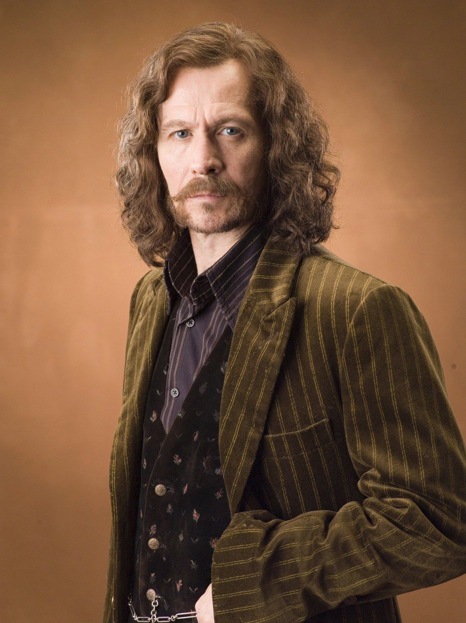 Gary Oldman jako Sirius Black v sérii Harry Potter