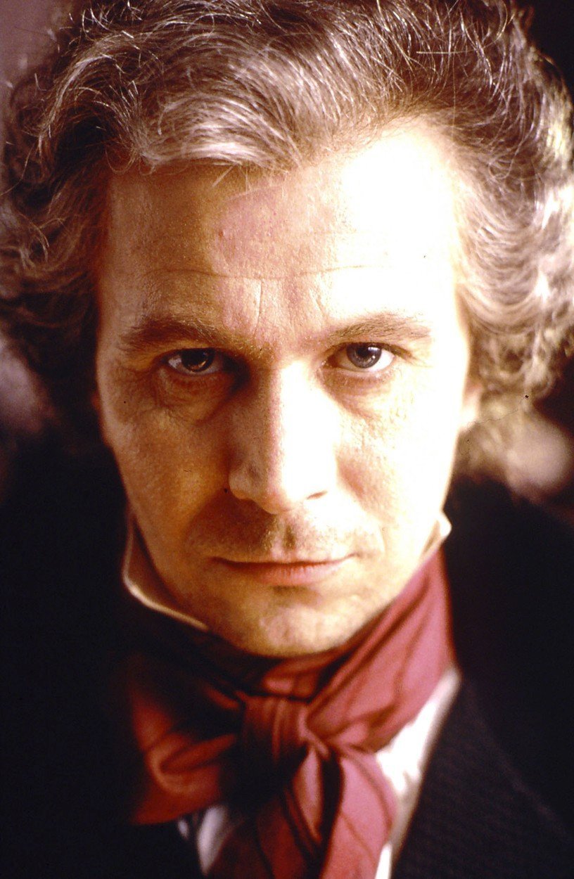 Gary Oldman jako Beethoven ve filmu Nehynoucí láska