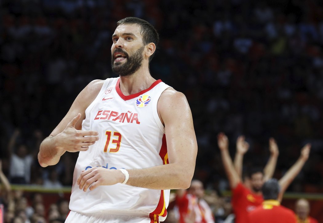 Basketbaloví šampion Marc Gasol