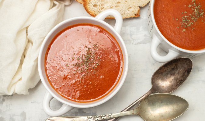 Španělská gazpacho polévka