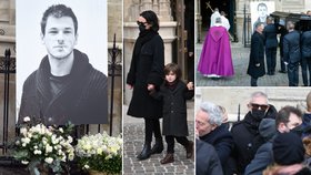 Pohřeb herce Gasparda Ulliela