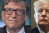 Bill Gates o setkání s Trumpem: „Vyděsilo mě, co všechno ví o vzhledu mé dcery“