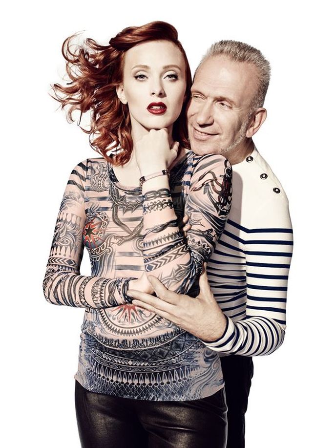 Jean Paul Gaultier navrhnul cenově dostupnou kolekci pro značku Lindex v roce 2014. Jean Paul Gaultier navrhnul cenově dostupnou kolekci pro značku Lindex v roce 2014.