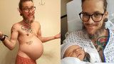 Muž (28) otěhotněl a porodil syna: Kojit ho už ale nemůže