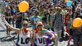 Gay pride jsou oblíbené po celém světě.