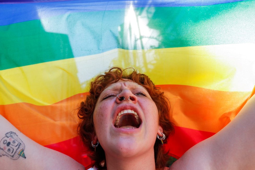 Zátah proti pochodu gay pride v Turecku (26.6.2022)